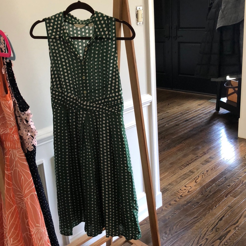 Anthropologie Brynn Shirtdress by 11-1 THLHO -OBO!